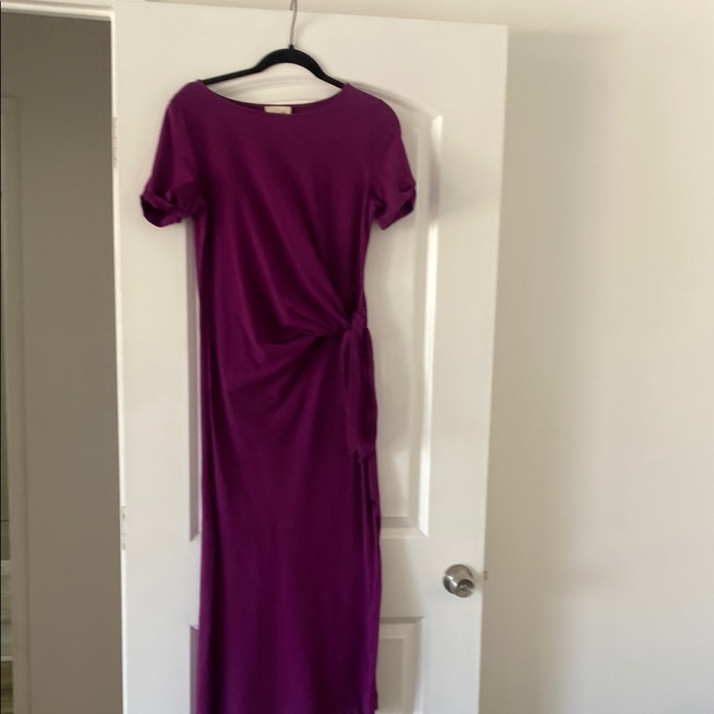 Elegant Purple Women's Dress